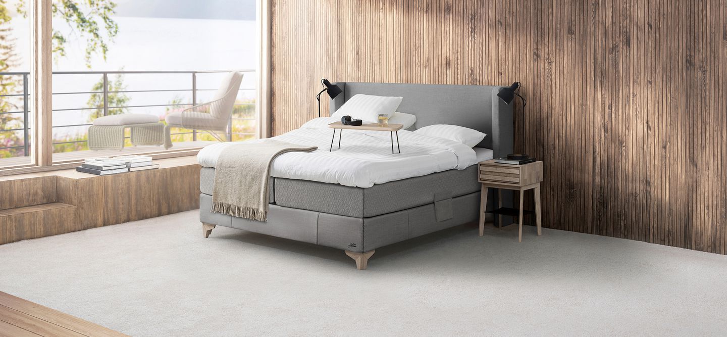 Elevationsseng soveværelse